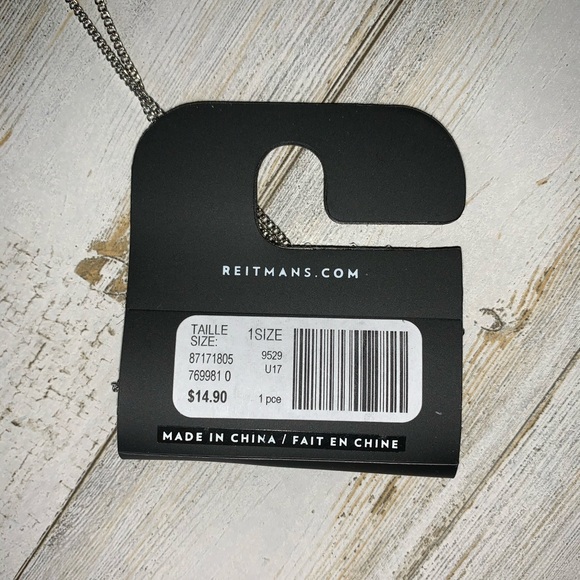 NWT | Marble Necklace & Earring Set - Picture 3 of 6